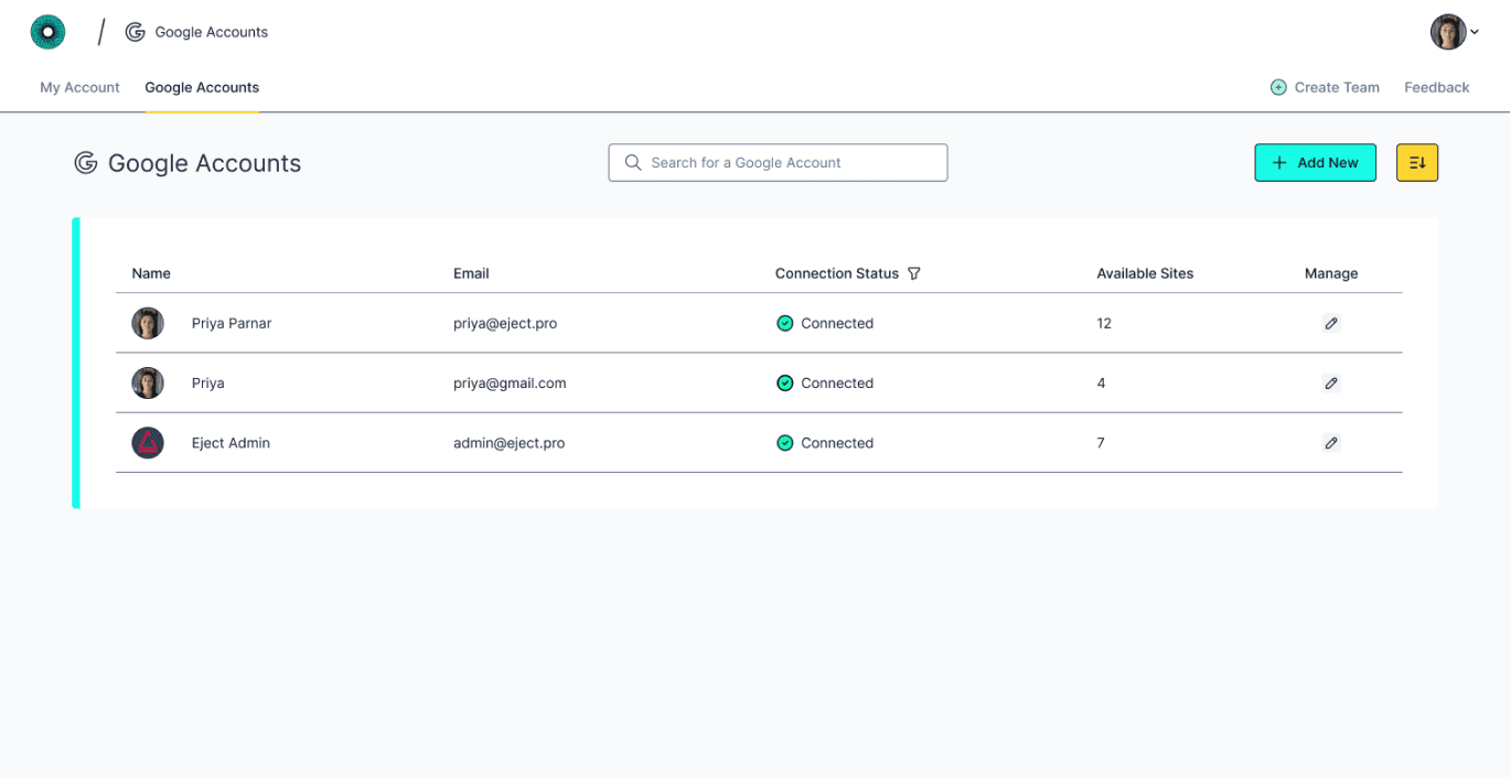 An image of Link multiple Google Search Console accounts